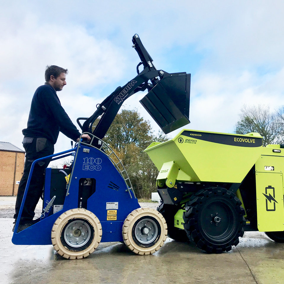 Looking to Hire an Electric Mini Loader?